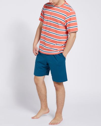 Cotton T-Shirt And Shorts Pyjama Set