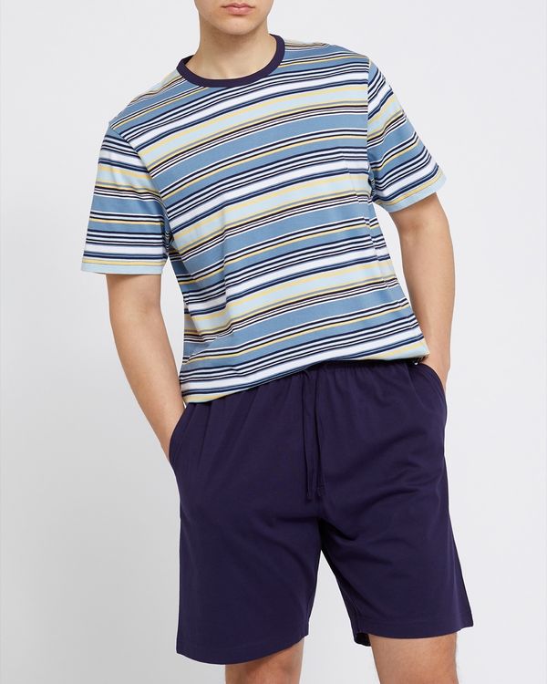Cotton T-Shirt And Shorts Pyjama Set
