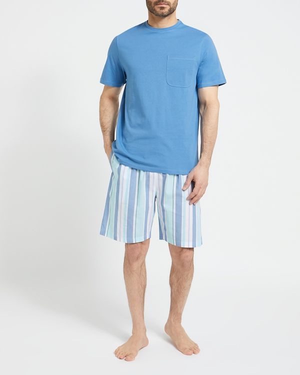 Woven Cotton Short Pyjamas Set