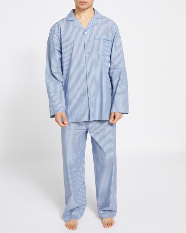 Dunnes Stores | Dark-blue Cotton Pyjamas Set