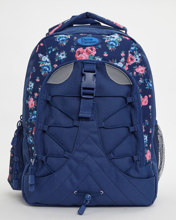 Navy Floral Cool Backpack
