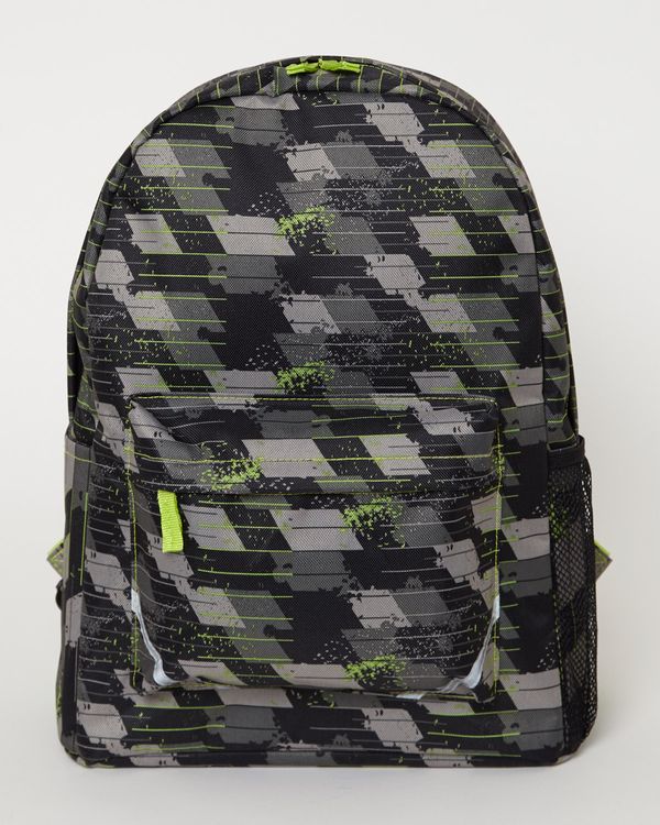 Boys Basic Printed Backpack