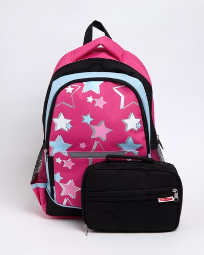 Girls Pink Cool Backpack thumbnail