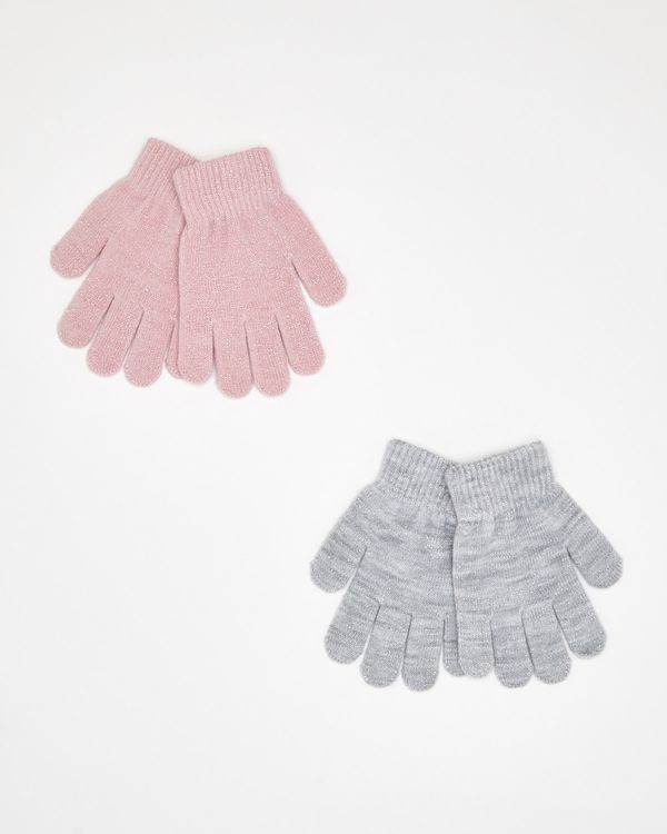 Lurex Gloves - Pack Of 2