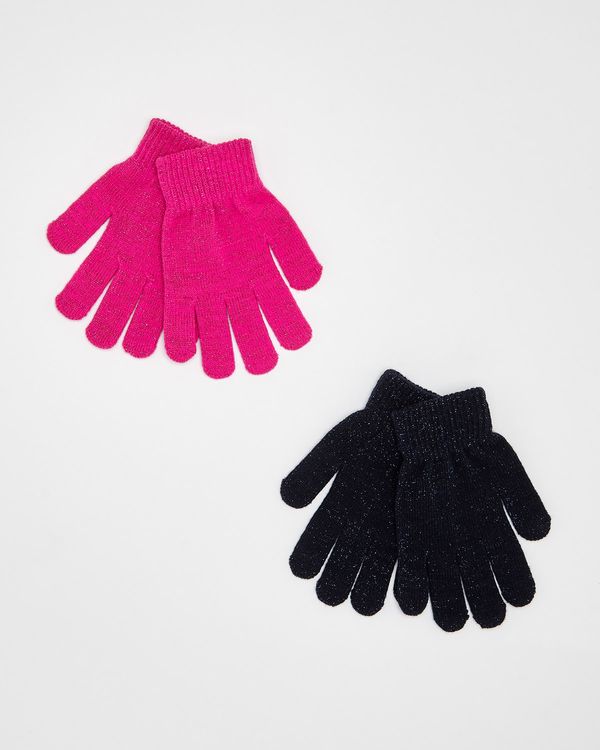 Lurex Gloves - Pack Of 2