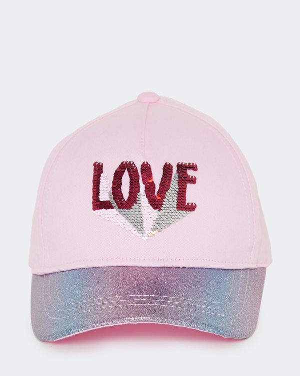 Love Reverse Sequin Hat (3-11 years)