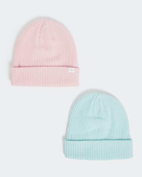 Basic Hat - Pack Of 2 (3-11 years)