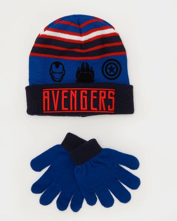Avengers Hat And Gloves Set