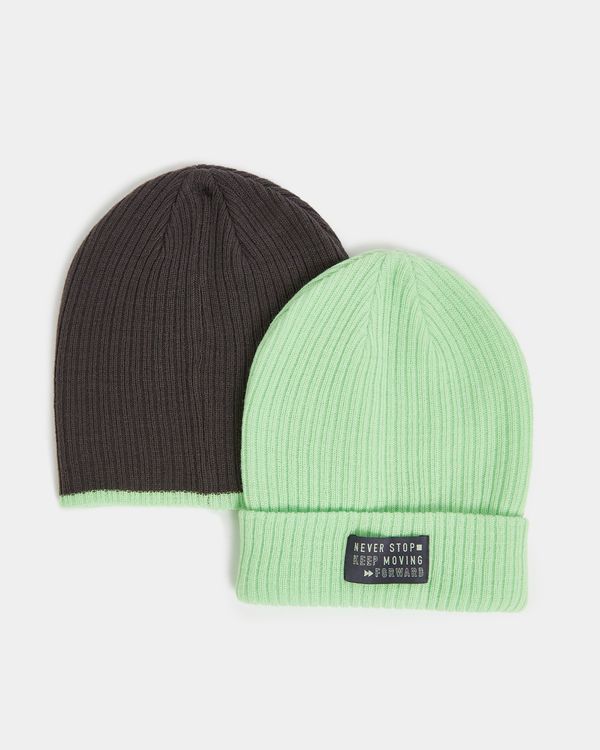 Basic Hat - Pack Of 2 (3-11 years)
