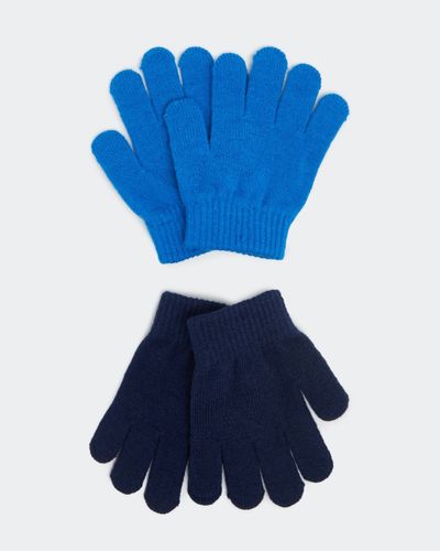 Kids' Knitted Winter Gloves (Pack Of 2)