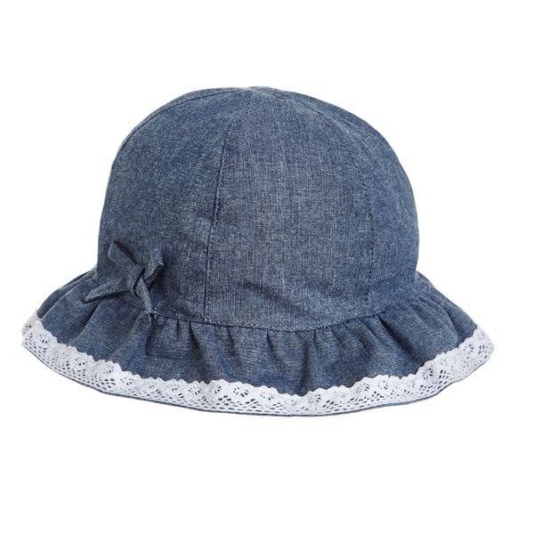 Baby Girls Chambray Hat