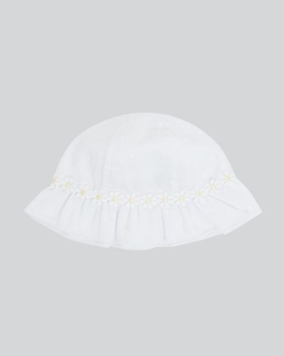Broderie Daisy Hat (3 months - 6 years)