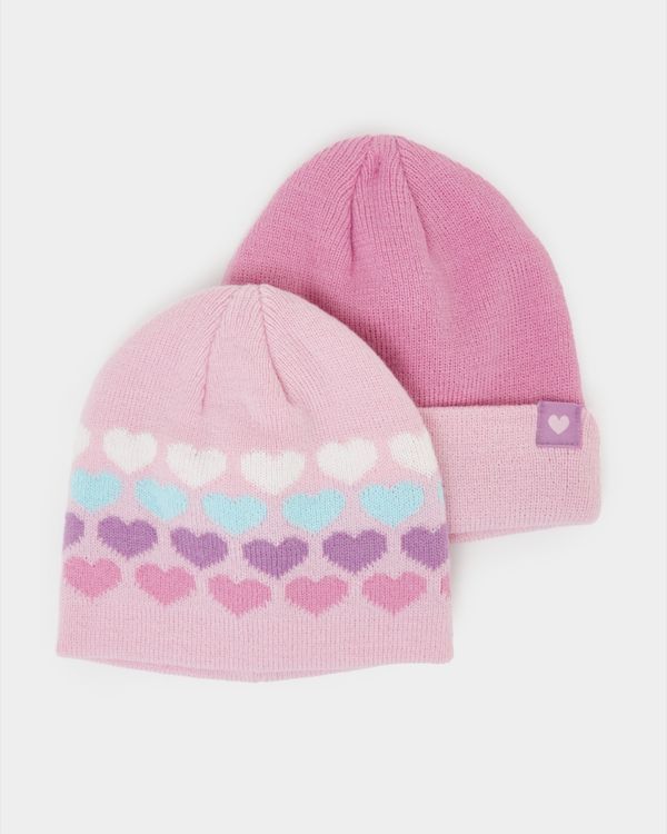 Basic Hat - Pack Of 2 (6 months-6 years)