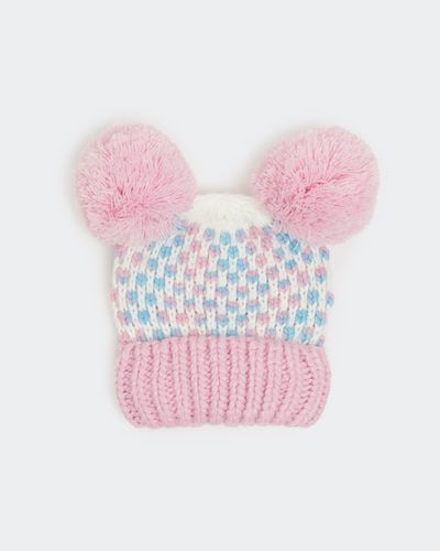 Double Pom Hat (6 months-6 years) thumbnail