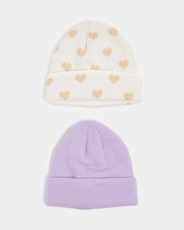Beanie Hat - Pack of 2