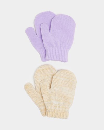 Basic Mittens - Pack Of 2 (6 months-3 years) thumbnail