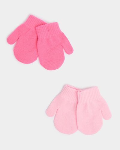 Basic Mittens - Pack Of 2 (6 months-3 years)