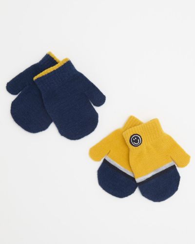 Baby Boys Mittens - Pack Of 2 thumbnail