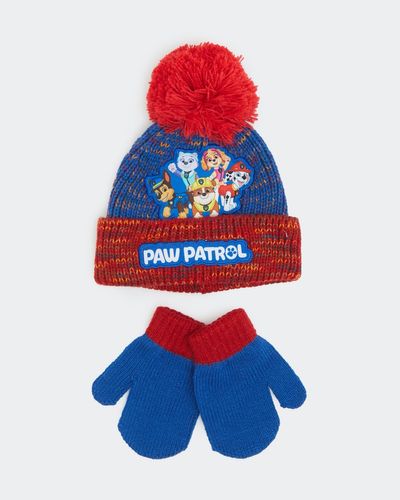 Paw Patrol Hat And Mittens Set (6 months-6 years)