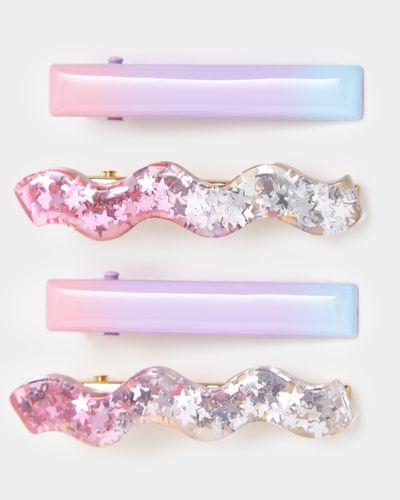 Rainbow Clips (Pack Of 4)