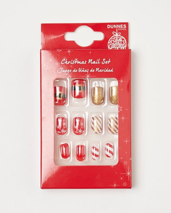Christmas Nails - Pack Of 12