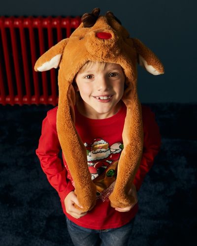Christmas Moving Ears Hat (3-11 Years)