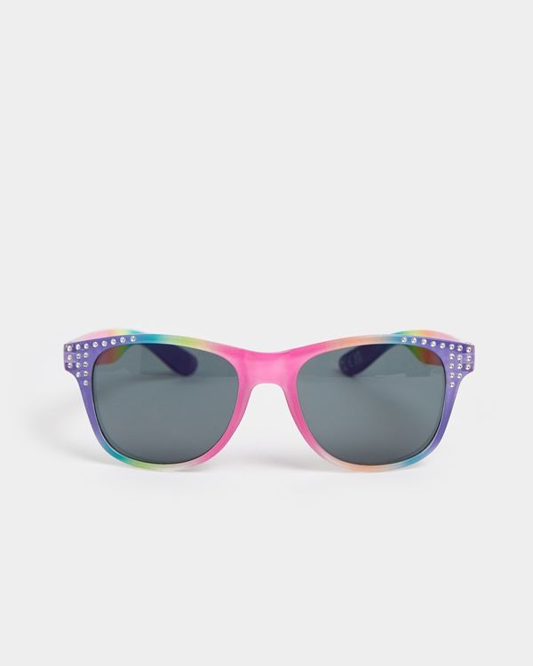 Foil Rainbow Wayfarer Sunglasses