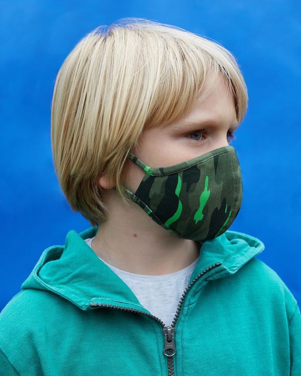 Kids Face Covering - Pack Of 2 (7-12 years)