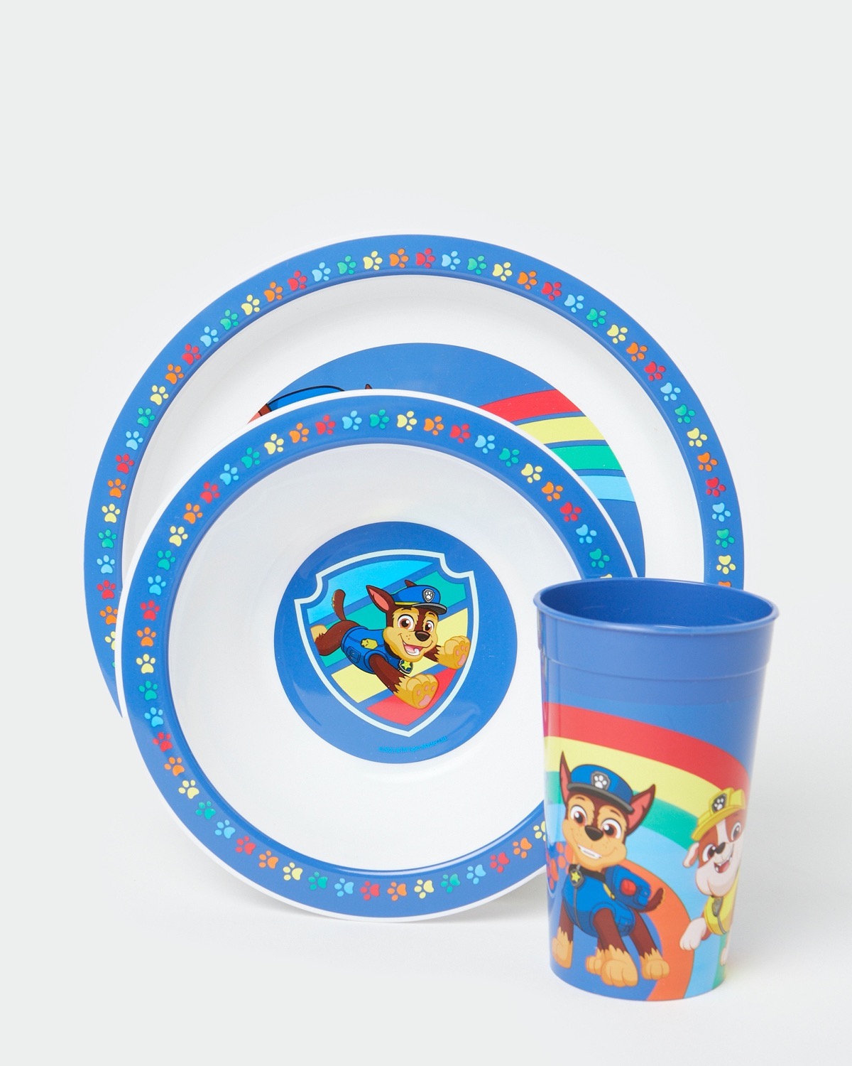 Children's Patrol Plate Cup Set