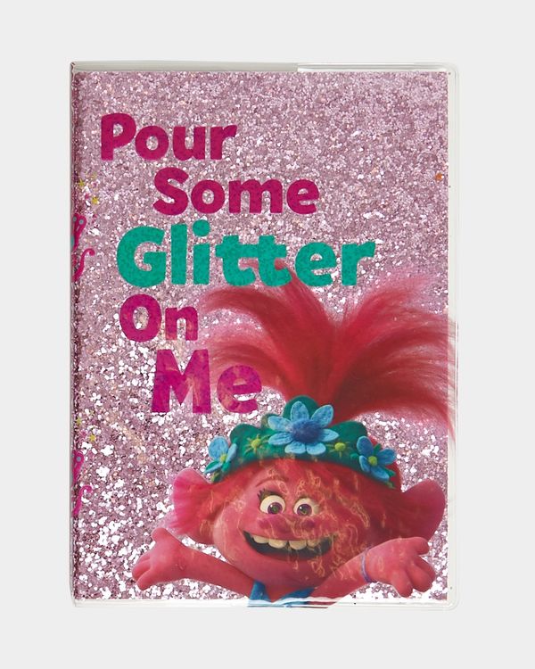Trolls Glitter Notebook