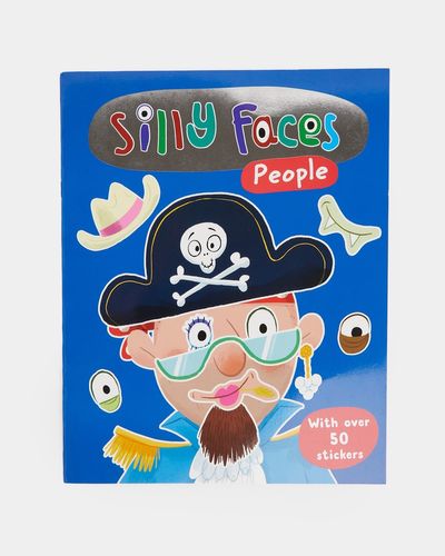 Silly Faces Sticker Book