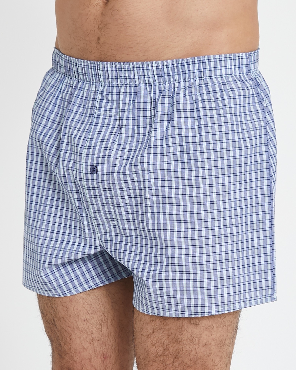 Dunnes Stores | Aqua Woven Boxer - Pack Of 3
