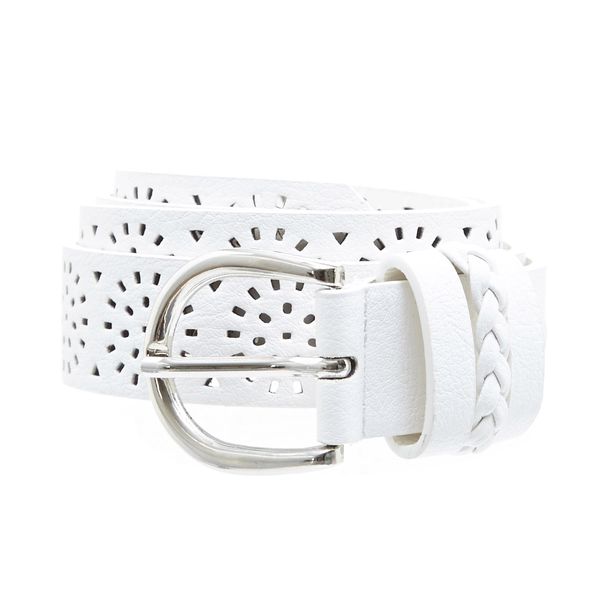 Ruched Faux Leather Waist Belt