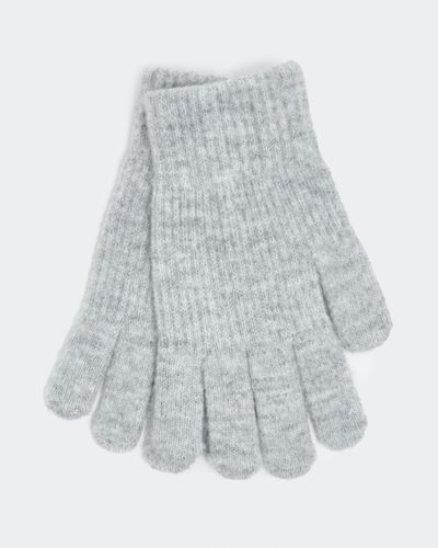 Rib Knit Winter Gloves