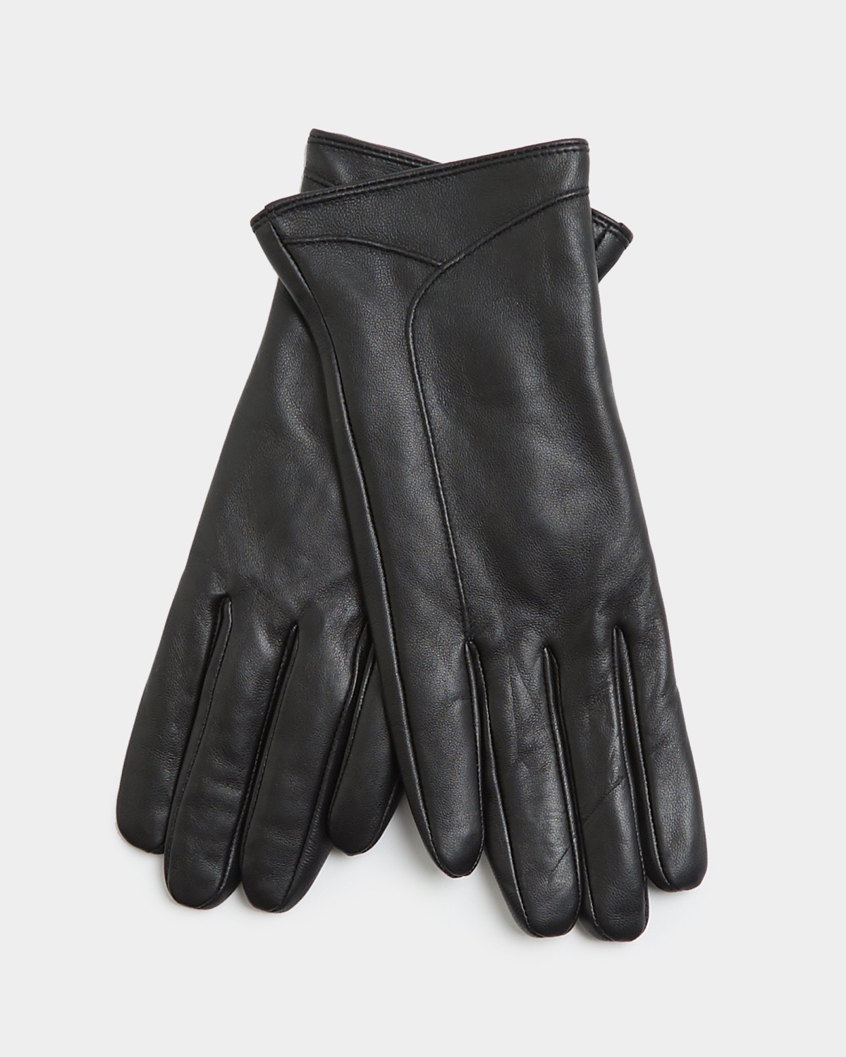 Dunnes Stores | Black Leather Gloves