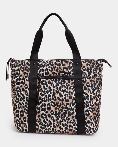 Coach Madison Ocelot Leopard Print OP Art Wristlet Mini Bag | eBay