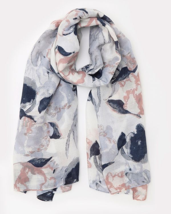 Floral Watercolour Scarf