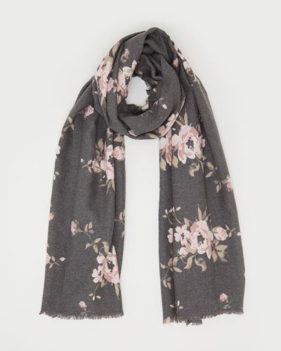 Soft Floral Scarf thumbnail