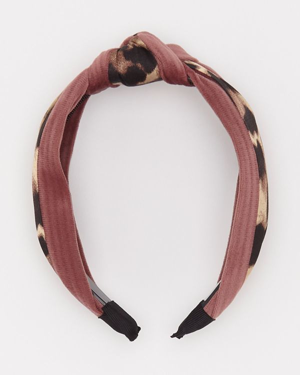Velvet Trim Hairband 