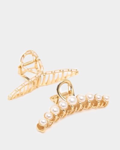 Pearl Claw Clip (Pack Of 2)