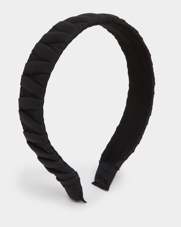 Faux Leather Headband