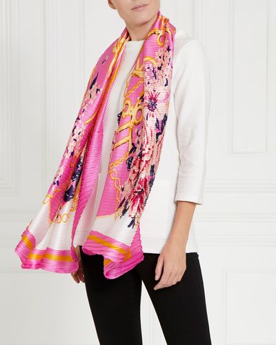 Gallery Floral Pleat Scarf thumbnail