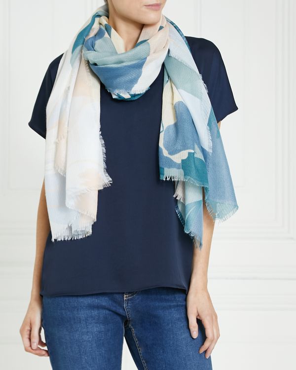 Gallery Tonal Floral Scarf