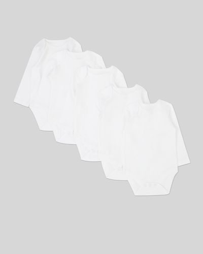 Long-Sleeved Bodysuits - Pack Of 5 (Newborn - 3 years) thumbnail