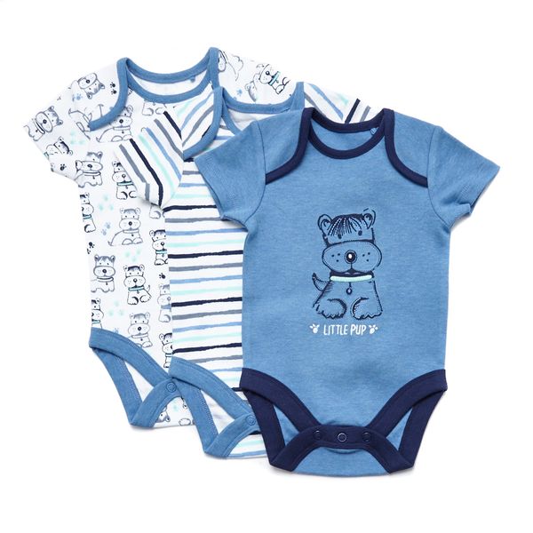 Pup Bodysuits - Pack Of 3