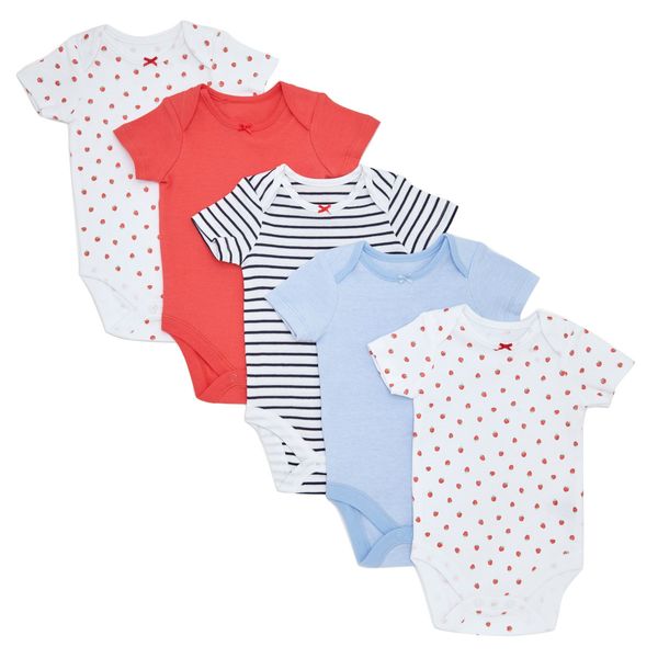 Berry Bodysuits - Pack Of 5
