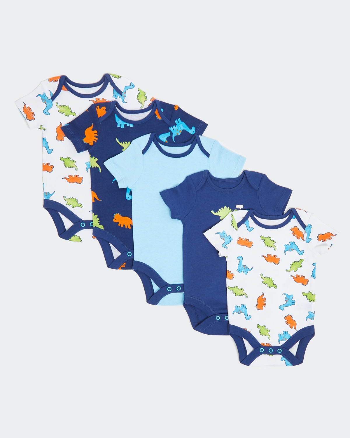 Dino Bodysuits - Pack Of 5 (0 months-3 years) thumbnail