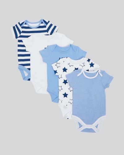 Stripe Bodysuits - Pack Of 5 (Newborn - 23 months) thumbnail