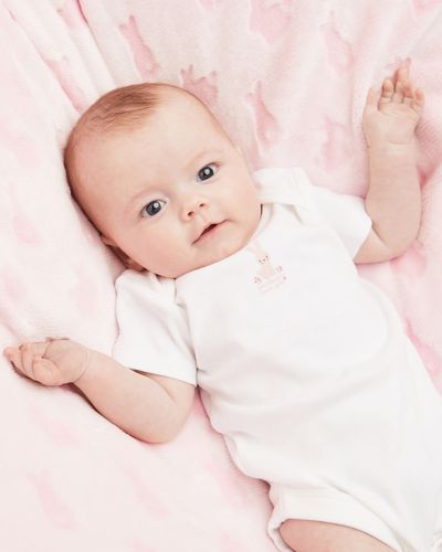 Cotton Short-Sleeved Bodysuits - Pack Of 5 (Newborn-3 Years)