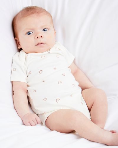 Pure Cotton Bodysuit - Pack Of 5 (Newborn-9 Months)